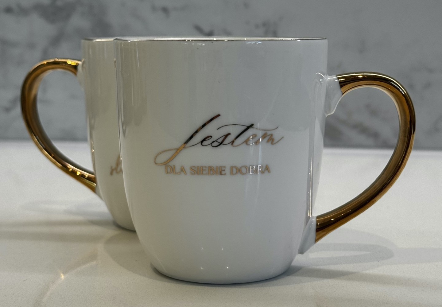 Kubek jestem dla siebie dobra